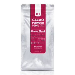 ผงคาเคา สกัดเย็น สูตร01 เฮาส์เบลนด์ 200 กรัม Cacao Powder No.1 HouseBlend | Superfood โกโก้คีโต