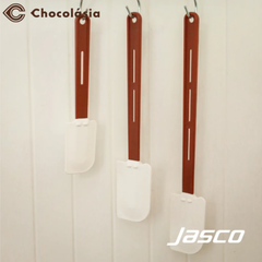 ไม้พายทนความร้อน, แบบแบน ด้ามแดง High Heat Spatulas, Flat shape (JASCO)