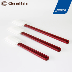 ไม้พายทนความร้อน, แบบแบน ด้ามแดง High Heat Spatulas, Flat shape (JASCO)