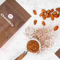 ผงคาเคา Single Origin เชียงราย ประเทศไทย ใช้เมล็ดโกโก้ที่ปลูกในประเทศไทย Cacao Powder Single Origin Thailand ขนาดถุงบรรจุ 200g.