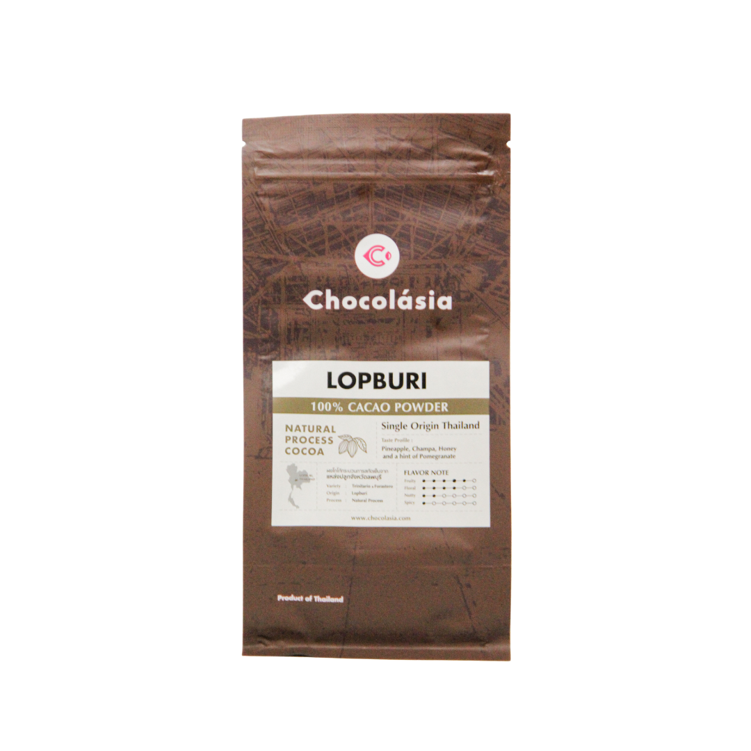 ผงคาเคา Single Origin ลพบุรี ประเทศไทย