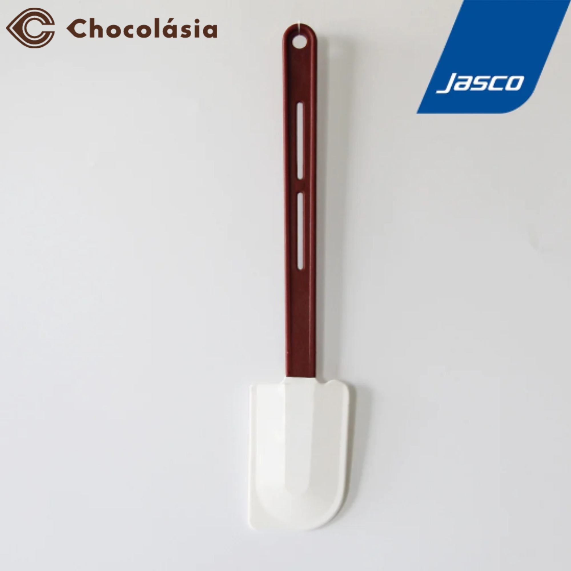 ไม้พายทนความร้อน, แบบแบน ด้ามแดง High Heat Spatulas, Flat shape (JASCO)