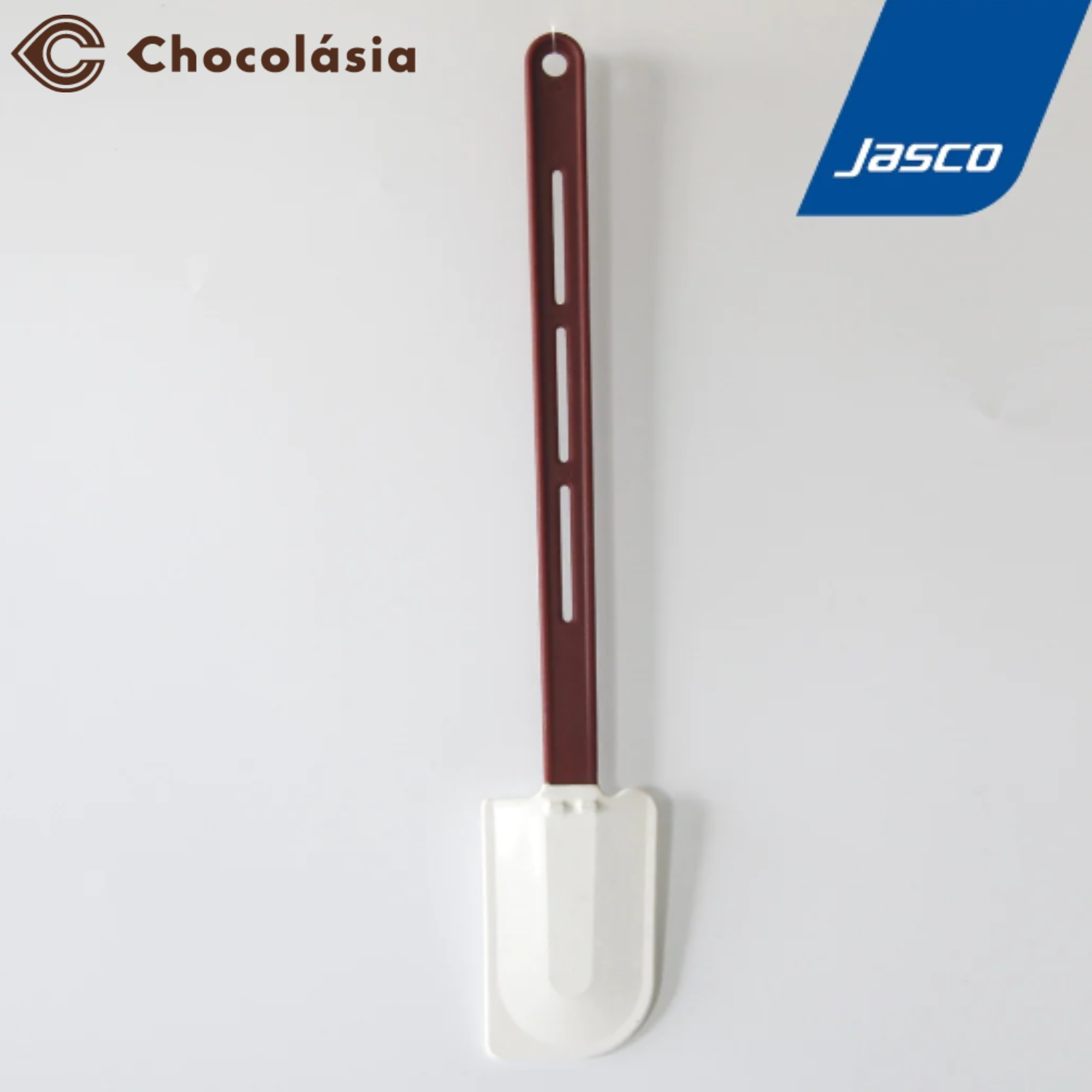 ไม้พายทนความร้อน, แบบแบน ด้ามแดง High Heat Spatulas, Flat shape (JASCO)