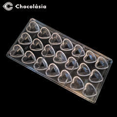MOLD FOR CHOCOLATE BONBON ลายหัวใจเพชร